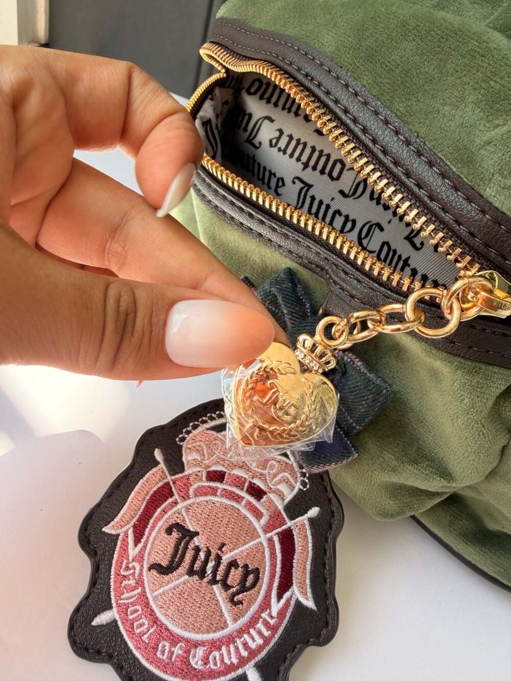 Juicy Couture Couture University Backpack in Super Greens - Picture 9 of 9